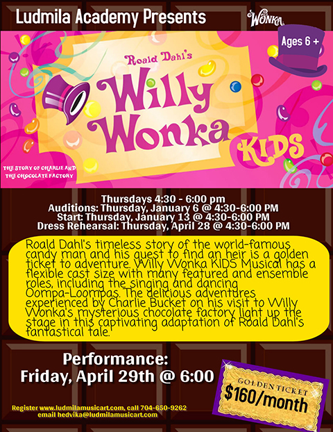 Willy Wonka Musical Theatre