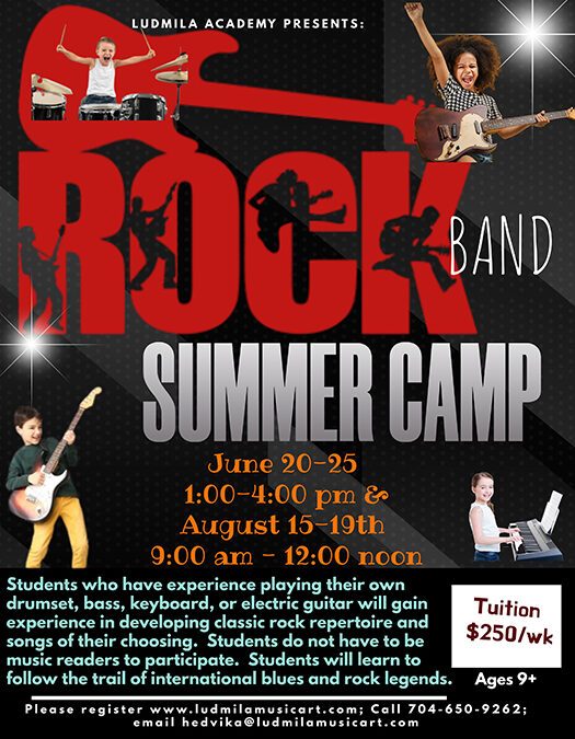Rock Band Summer Camp 2022