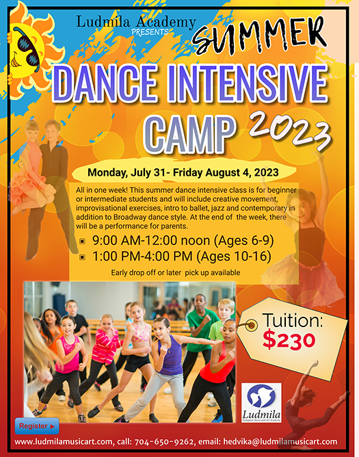 Summer Dance Intensive Camp 2023