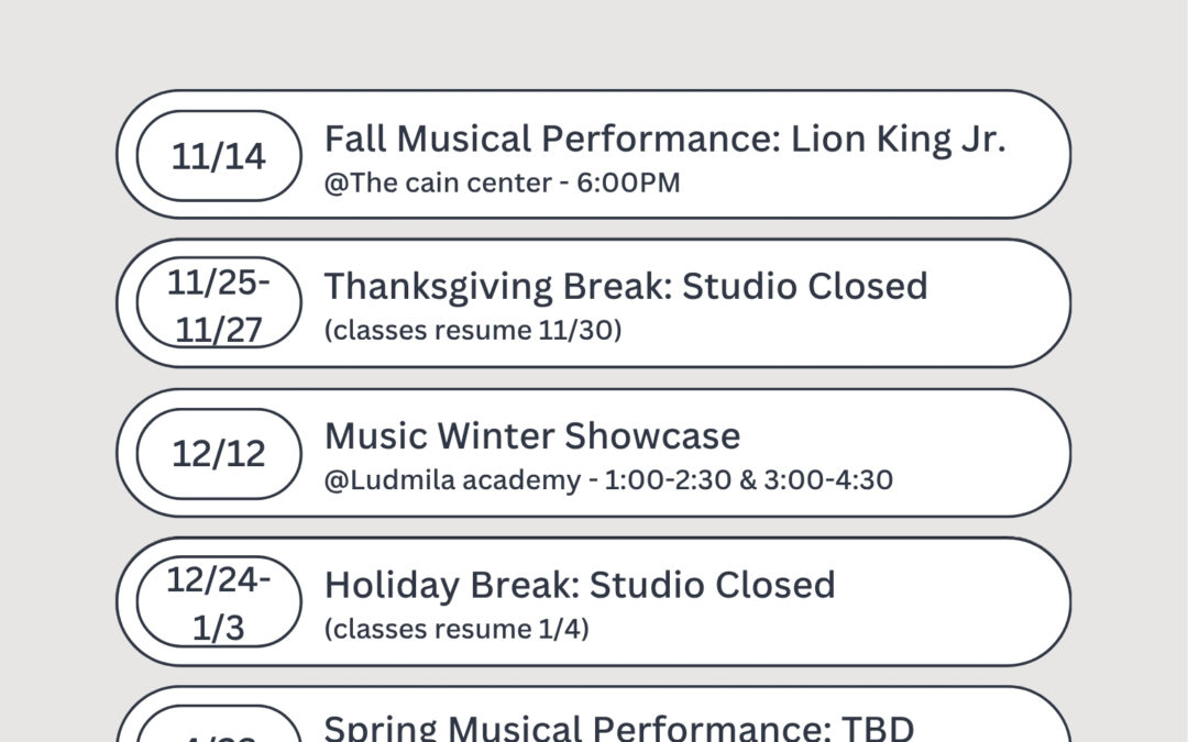 2026-2027 Events Calendar
